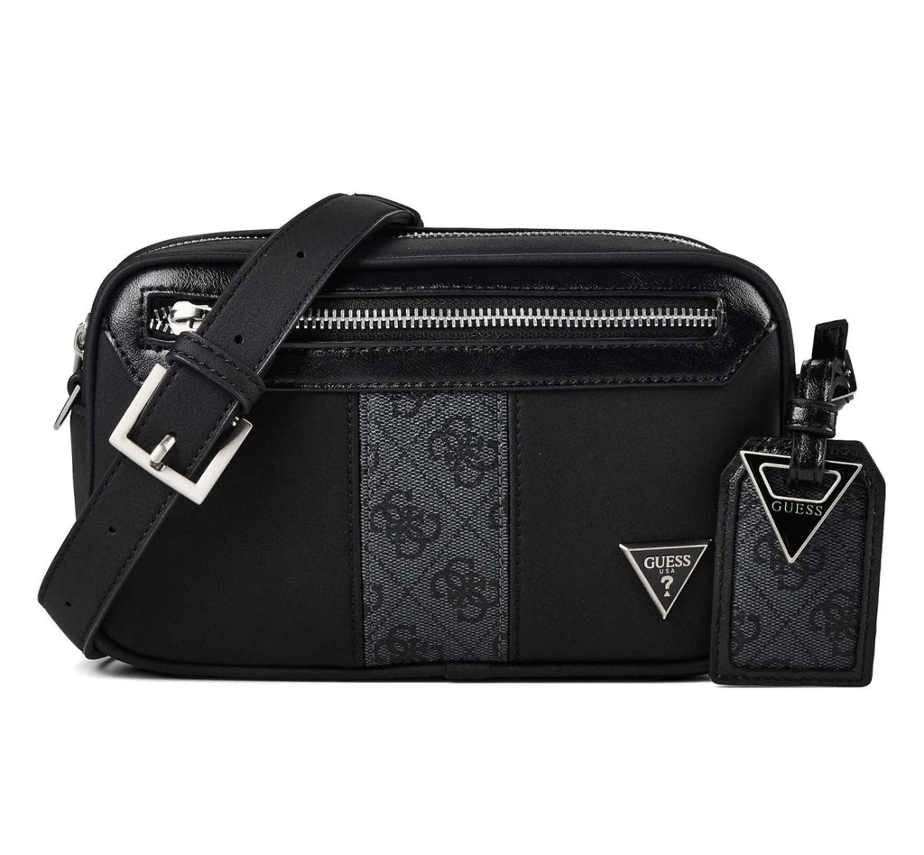 Borsa Guess tracolla uomo Sydney Camera Bag S nero UB27GU13 HMSYSYP6429