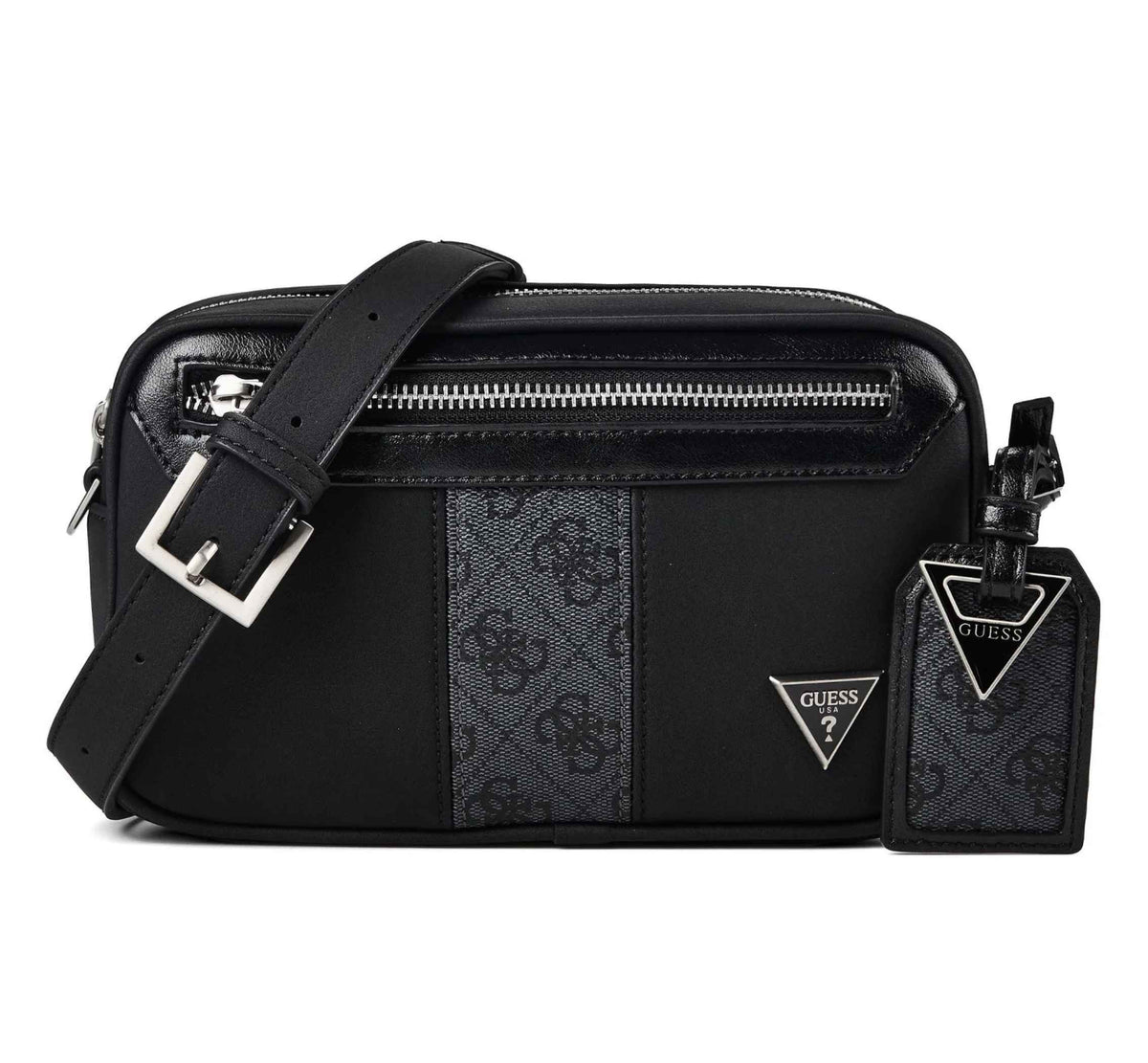 Borsa Guess tracolla uomo Sydney Camera Bag S nero UB27GU13 HMSYSYP6429