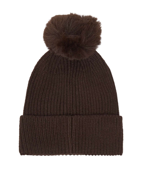 Berretto Donna Guess beanie marrone scuro C27GU46 AW5650WOL01