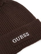 Berretto Donna Guess beanie marrone scuro C27GU46 AW5650WOL01