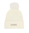 Berretto Donna Guess beanie bianco C27GU47 AW5650WOL01