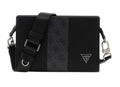 Borsa Guess tracolla uomo Sydney Crossbody Top Zip black UB27GU15 HMSYSYP6457
