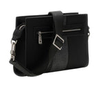 Borsa Guess tracolla uomo Sydney Crossbody Top Zip black UB27GU15 HMSYSYP6457