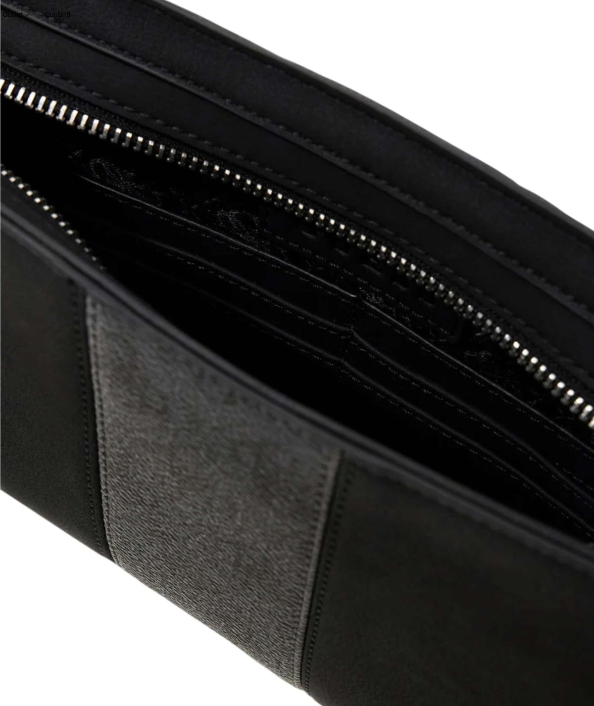 Borsa Guess tracolla uomo Sydney Crossbody Top Zip black UB27GU15 HMSYSYP6457