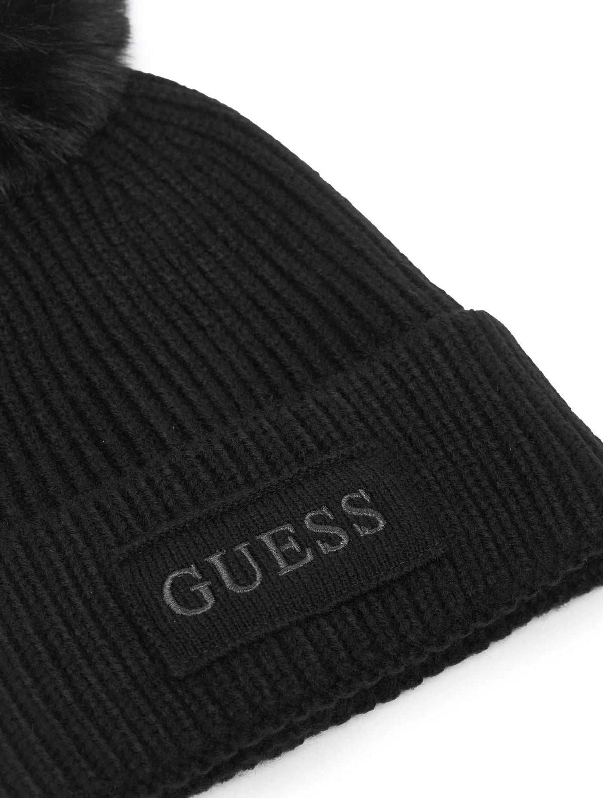Berretto Donna Guess beanie nero C27GU48 AW5650WOL01