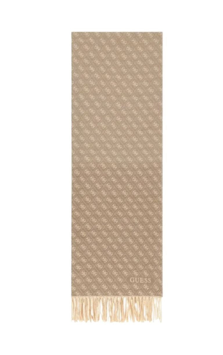 Sciarpa donna Guess beige 4G multilogo C27GU56 AW5663VIS03