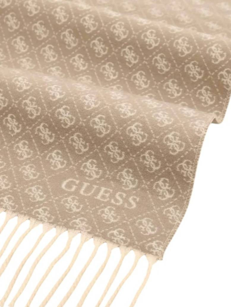Sciarpa donna Guess beige 4G multilogo C27GU56 AW5663VIS03