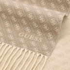 Sciarpa donna Guess beige 4G multilogo C27GU56 AW5663VIS03