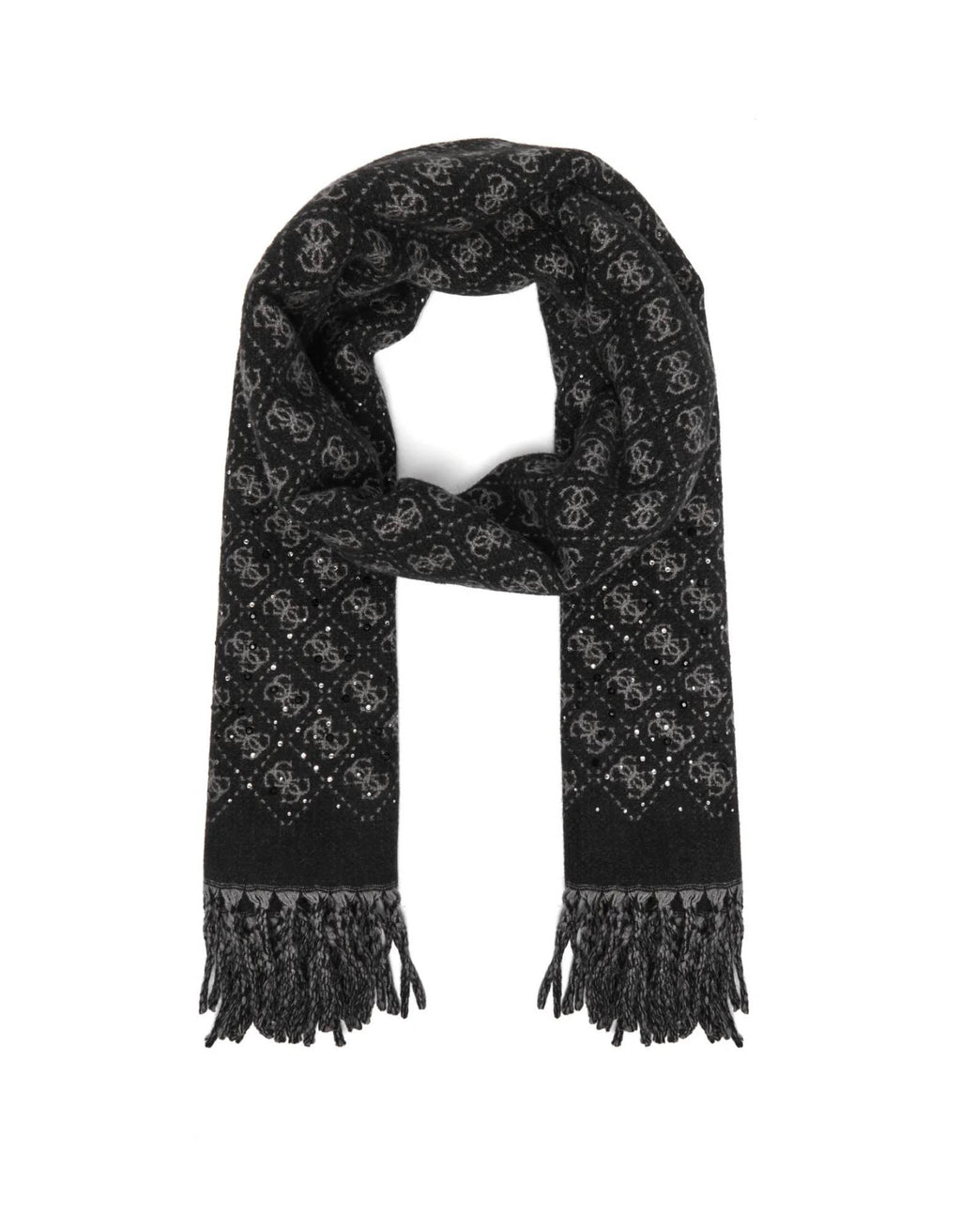 Sciarpa donna Guess black 4G multilogo C27GU57 AW5658POL03
