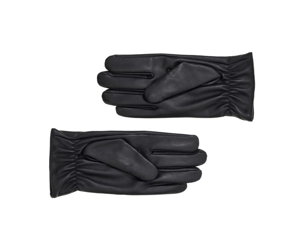 Guanti uomo Guess in vera pelle black C27GU58 AM9684POL02