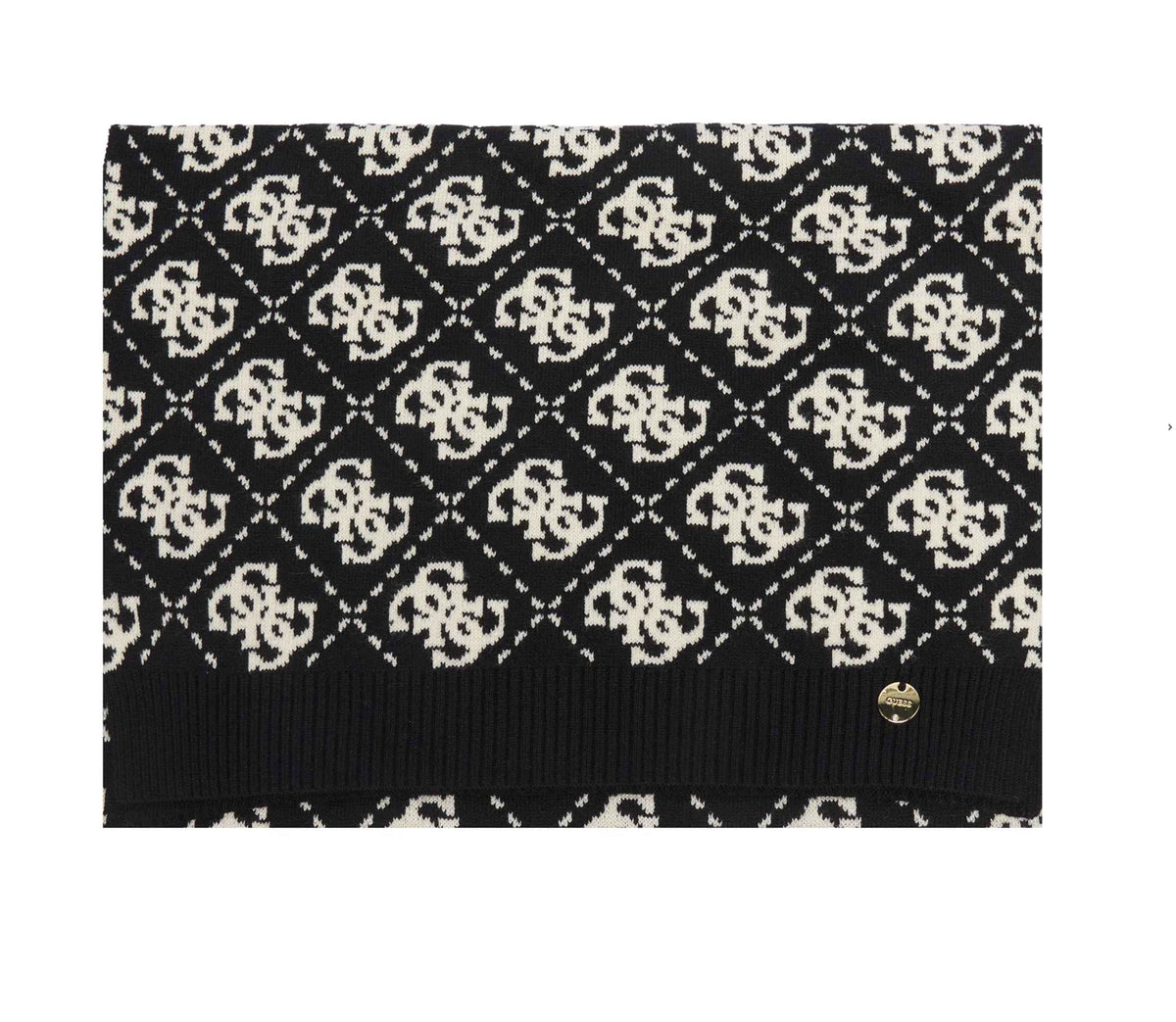 Set sciarpa e berretto Guess 4G multilogo black C27GU63 GFBOXWP6401
