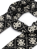 Set sciarpa e berretto Guess 4G multilogo black C27GU63 GFBOXWP6401